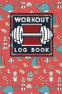 Workout Log Book: Exercise Plan, Workout Diary Book, Gym Workout Diary, Workout Tracker, Cute Navy Cover
