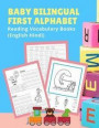 Baby Bilingual First Alphabet Reading Vocabulary Books (English Hindi): 100+ Learning ABC frequency visual dictionary flash card games language. Traci