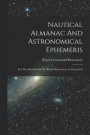 Nautical Almanac And Astronomical Ephemeris