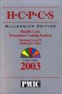 Hcpcs 2003 Codes on Disk (3.5 Disk With Hcpcs 2003, Millennium Edition, Health Care Procedure Coding System, National Level Ii, Medicare Codes and