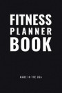 Fitness Planner Book - Sunday Start (Jet Black): Your Personal 90 Day Workout and Meal Planning Program with Goal Setting, Habit Tracker, and Daily Ex