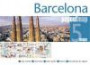 Barcelona PopOut Map: pop-up city street map of Barcelona city center - folded pocket size travel map with transit map included (Popout Maps)