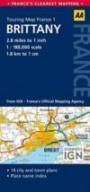 Road Map Brittany (Road Map France)