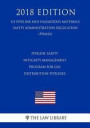 Pipeline Safety - Integrity Management Program for Gas Distribution Pipelines (US Pipeline and Hazardous Materials Safety Administration Regulation) (