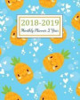 2018-2019 Monthly Planner 2 Year: 2018 - 2019 Two Year Planner - Daily Weekly and Monthly Calendar - Agenda Schedule Organizer Logbook and Journal Not