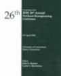 IEEE 26th Annual Northeast Bioengineering Conference: Proceedings 8-9 April 2000 (Northeast Bioengineering Conference, 26th Conference, 2000)