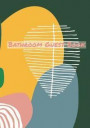 Bathroom Guest Book: Keep Your Guests Entertained While They Are Visiting the Bathroom with This Fun Bathroom Guest Book Pine Green Abstrac