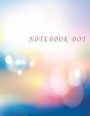 Notebook Dot: Blur Bokeh Background: Notebook Journal Diary, 110 Pages, 8.5' X 11'