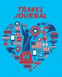 Travel Journal: Kid's Travel Journal. USA Trip. Simple, Fun Holiday Activity Diary And Scrapbook To Write, Draw And Stick-In. (USA Fla
