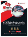 MPSC Subordinate Services Combined Group B Prelims Book 2023 (English Edition) - 10 Full Length Mock Tests (1000 Solved Questions) with Free Access to Online Tests