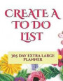 Create a to do list: A daily to do list planner to keep all of your to do lists, task lists, to do plans, and things you will need to do in