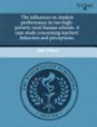 The influences on student performance in two high-poverty rural Kansas schools: A case study concerning teachers' behaviors and perceptions