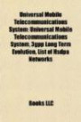 Universal Mobile Telecommunications System: Universal Mobile Telecommunications System, 3gpp Long Term Evolution, List of Hsdpa Network