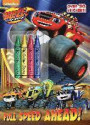 Full Speed Ahead! (Blaze and the Monster Machines) (Color Plus Crayons and Sticker)
