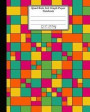 Quad Rule 5x5 Graph Paper Notebook. 8' x 10'. 120 Pages. Geometric Shapes Cover: Colorful Abstract Geometric Squares Pattern Cover. Square Grid Paper