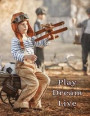 Play Dream Live: Discreet Internet Website Password Organizer, Large Print Book, 8 1/2 X 11