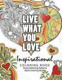 Inspirational coloring book: Motivational & inspirational adult coloring book: Turn your stress into success and color fun typography!