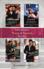 Power & Passion New Release Box Set Nov 2022/Her Christmas Baby Confession/Unwrapping His New York Innocent/One Christmas Night/Billion