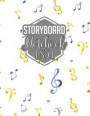 Storyboard Notebook 1.85: 1: Large Storyboard Notebook: 4 Panel / Frame with Narration Lines, For Film & Video Makers, Animators, Advertisers